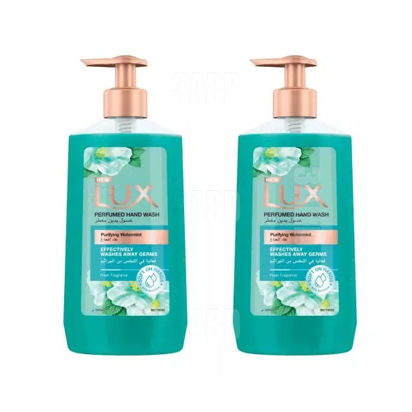 Lux Hand Wash Purifying Watermnt 500ml - Pack of 2