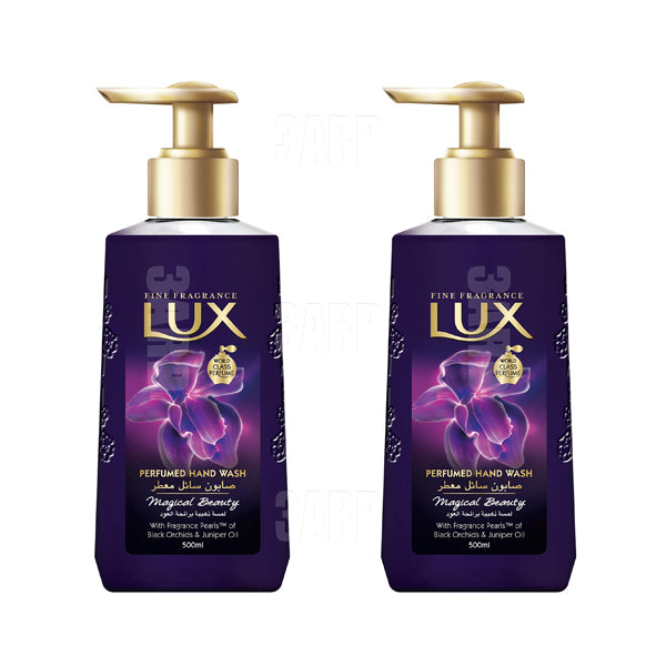 Lux Hand Wash Orchid Flower 500ml - Pack of 2