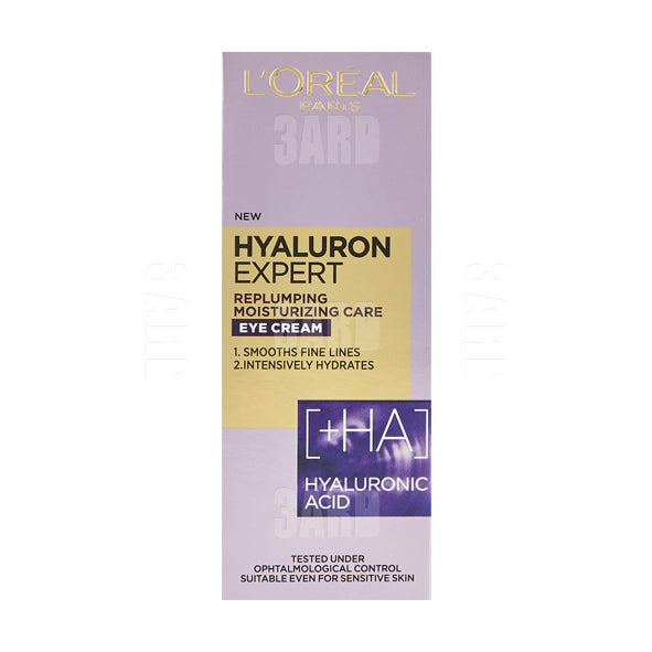 Loreal Hyaluron Expert Eye Contour Cream 15ml - Pack of 1