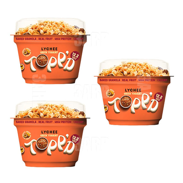 Lychee Greek Yogurt with Mango granola 180g - Pack of 3