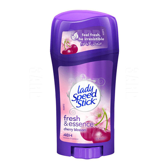 Lady Speed Stick Fresh & Essence Cherry Blossom Anitperspirant Deodorant 65g - Pack of 1