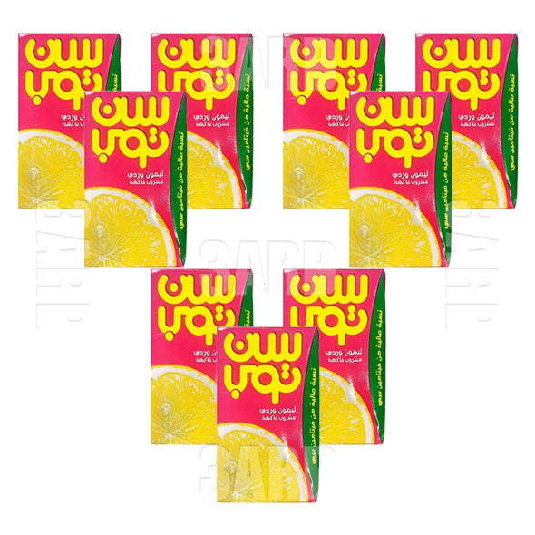 صن توب عصير ليمون وردي ٢٥٠مل - ٩ عبوة