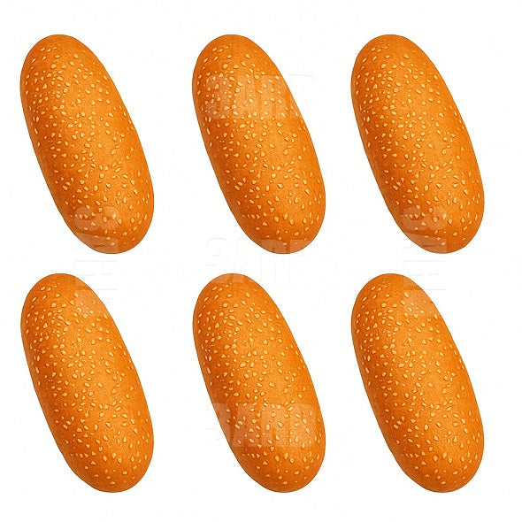 Zaher Petit Pan Bread Sesame 6 Pieces - Pack of 4