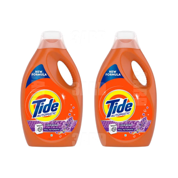 Tide Automatic Laundry Detergent Power Gel Lavender Scent 3L - Pack of 2