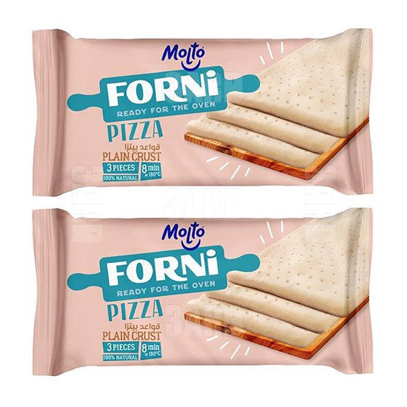 Molto Forni Pizza Crust 3 Pcs - Pack of 2