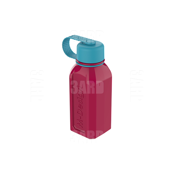 M-Design Square Bottle with Strap New Color 500ml