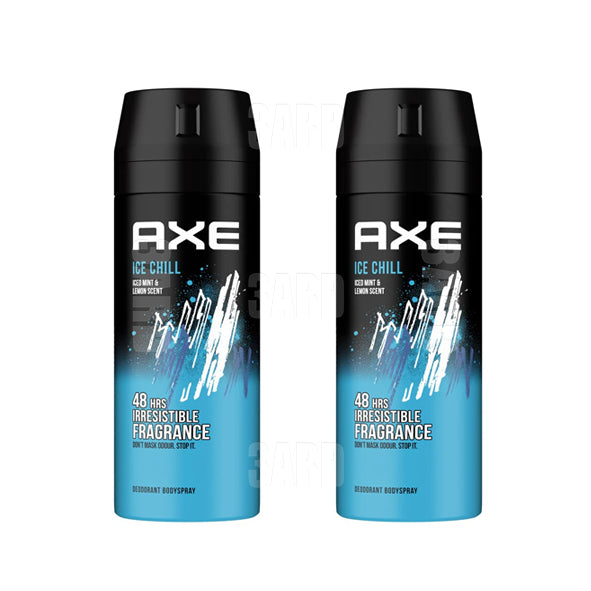 Axe Spray For Men Ice Chill 150ml - Pack Of 2 – 3ard