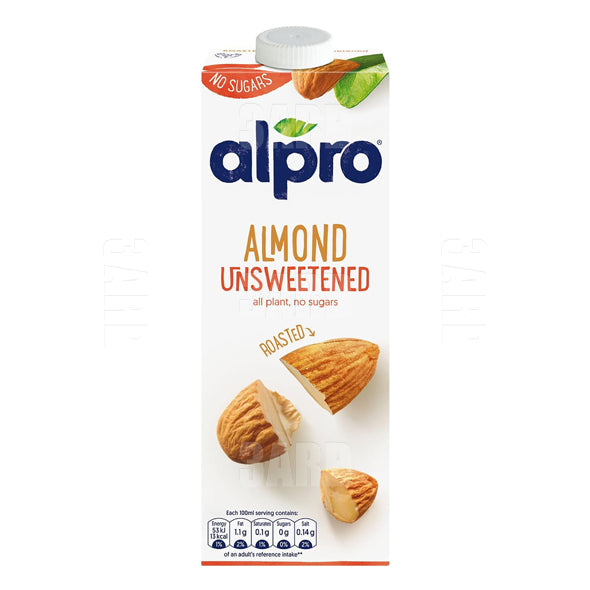 Alpro Almond Milk Unsweetened 1L - pack of 1