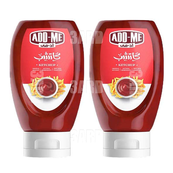 Add Me Ketchup Squeeze 420ml - Pack of 2