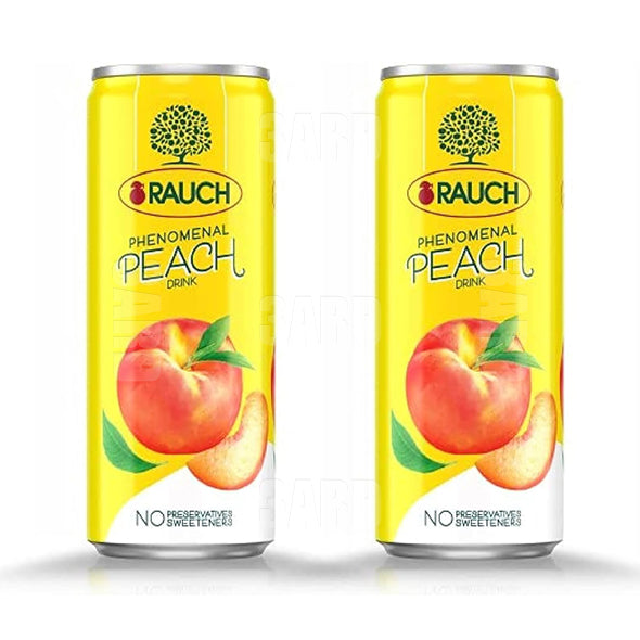 Rauch Peach Juice 355ml- Pack of 2