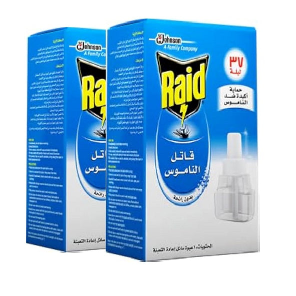 Raid Liquid Mosquito Repellent Refill Bottle - Pack of 2