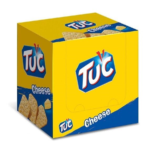 Tuc Plain Biscuit with Cheese Flavor 24g - Pack of 12