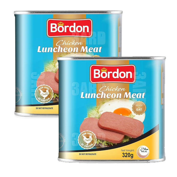 Bordon Chicken Luncheon Meat 320g - Pack of 2