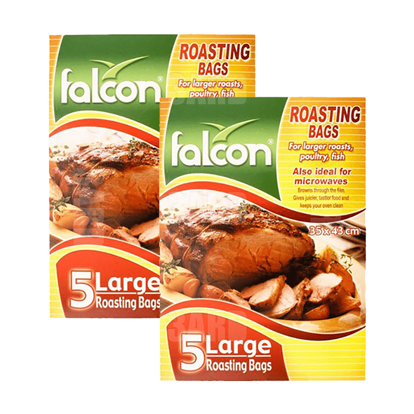 Falcon Roasting Bag 35x43 cm 5 bags - Pack of 2
