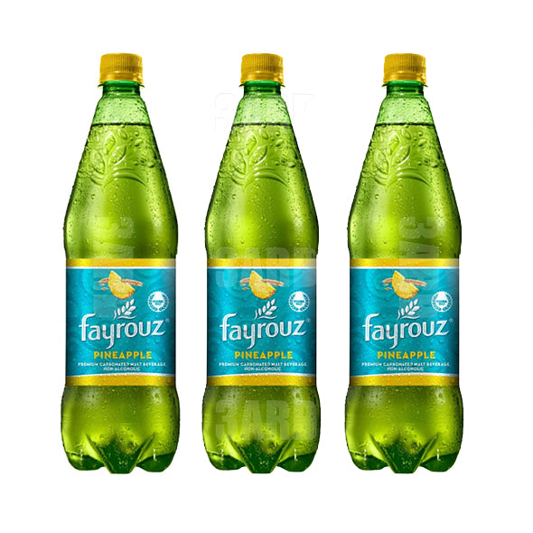 Fayrouz Pineapple 1L - Pack of 3