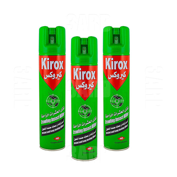Kirox Crawling Insect Killer Spray 300ml - Pack of 3