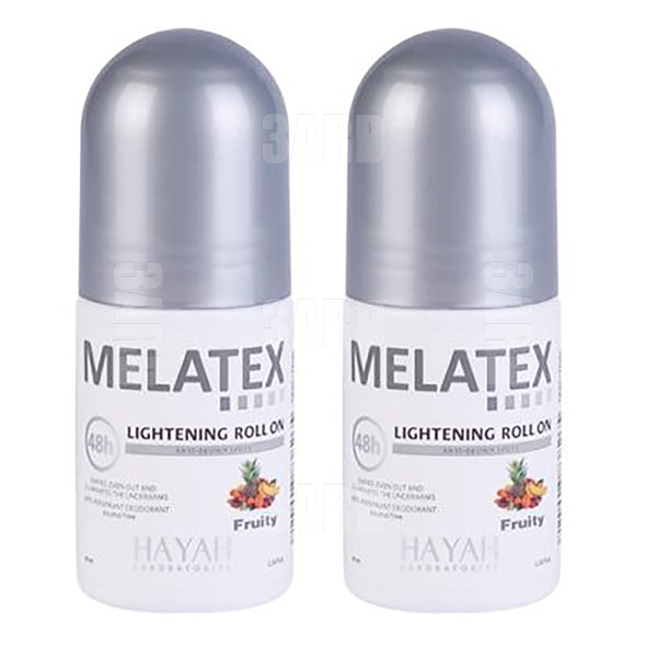 Melatex Lightening Roll on Fruity 40ml - Pack of 2