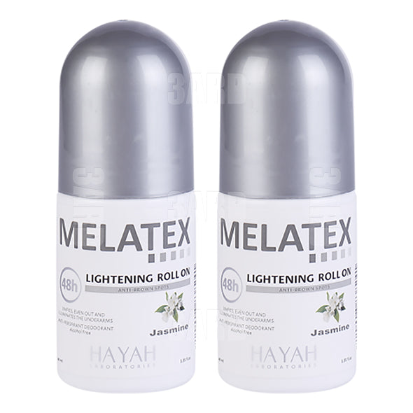 Melatex Lightening Roll on Jasmine 40ml - Pack of 2