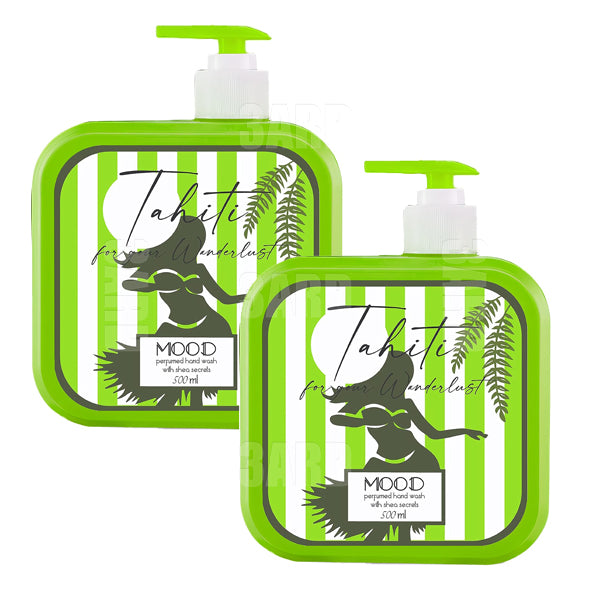 Mood Hand Wash Tahiti Green 500ml - Pack of 2