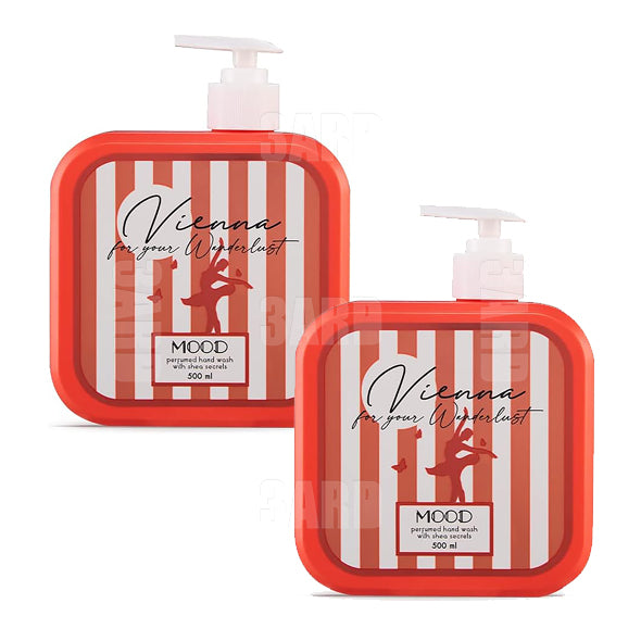 Mood Hand Wash Vienna Orange 500ml - Pack of 2
