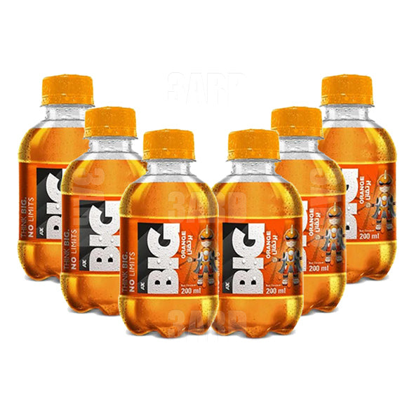 بيج مشروب غازى برتقال ٢٠٠مل - ٦ عبوة