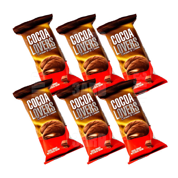 Cocoa Lovers Cookies & Cream 4Pc - Pack of 6