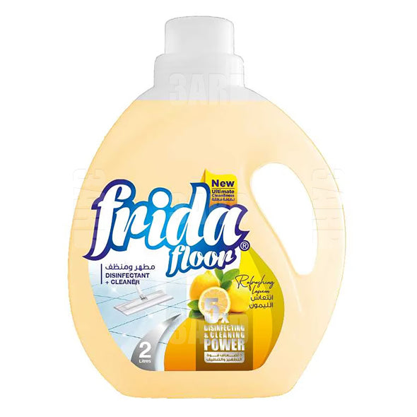 Frida Floor Disinfectant & Cleaner Lemon 2L - Pack of 1