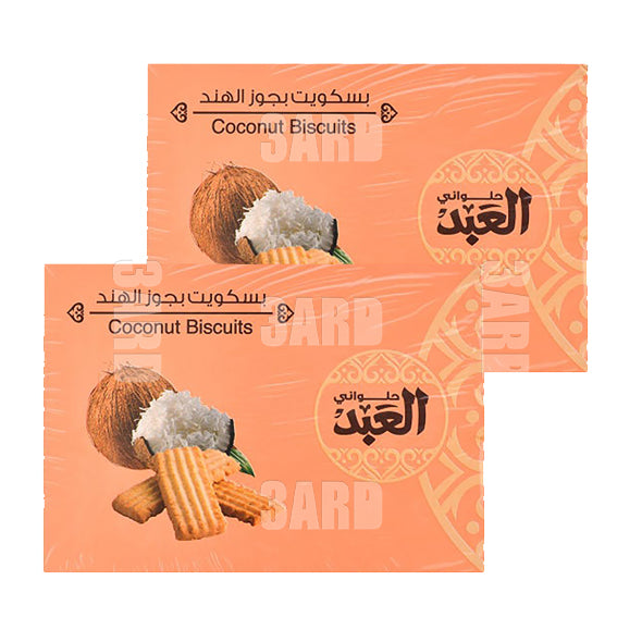 El Abd Coconut Biscuits 18 Pcs - Pack of 2