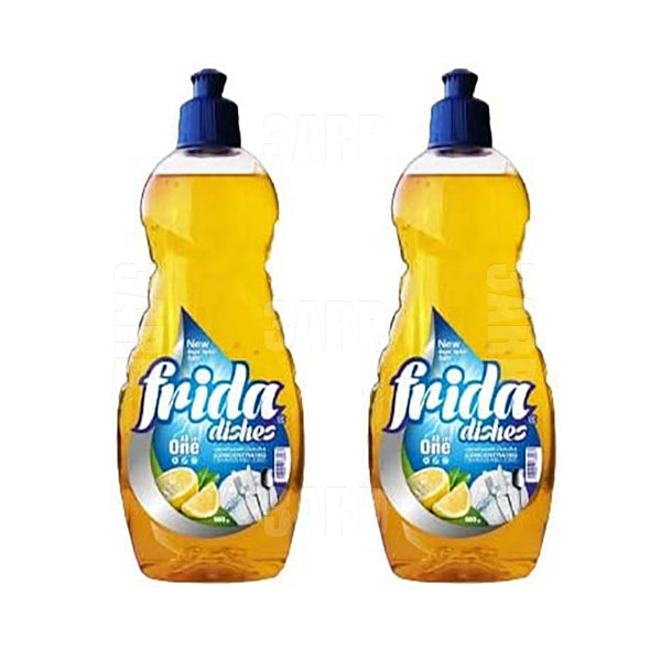 Frida Dish Wash Liquid Lemon 720ml - Pack of 2