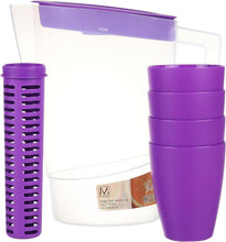 Load image into Gallery viewer, M-Design Pitcher with Infuser + 4 Cup
