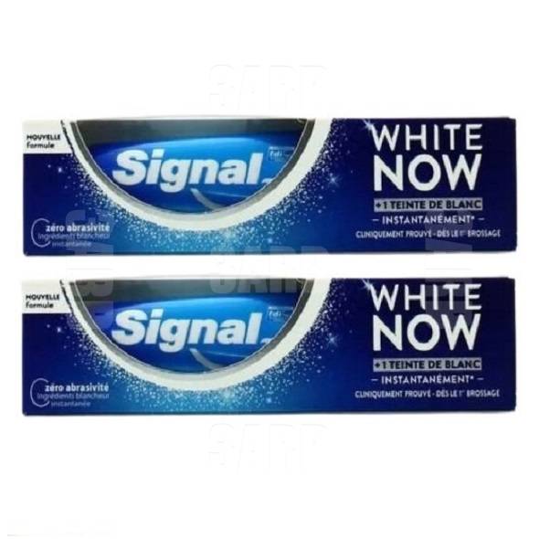 Signal White Now Blanc Toothpaste 75ml - Pack of 2