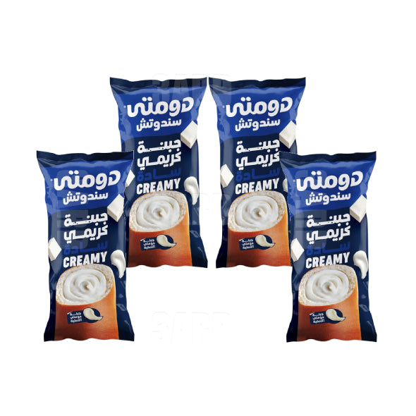 Domty Sandwich Creamy Cheese - Pack of 4
