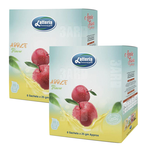 Latteria Red Apple Juice 25g 6 sachets - Pack of 2