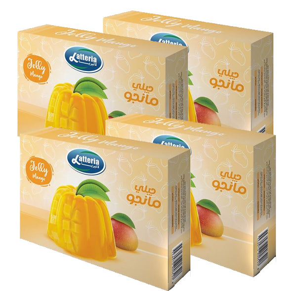 Latteria Jelly mango 70g - Pack of 4