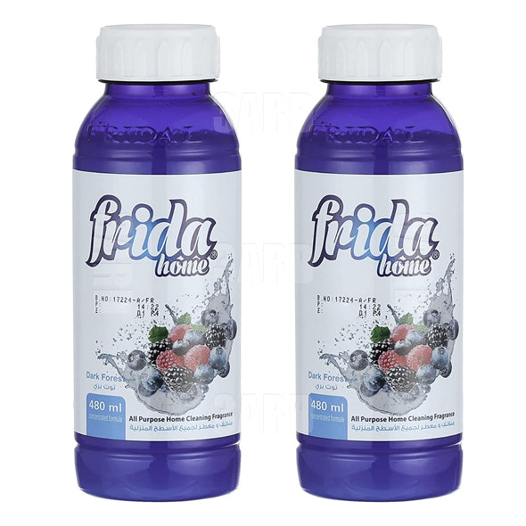 Frida Cleaner & Freshener for All Surfaces Black Berry 480ml - Pack of 2