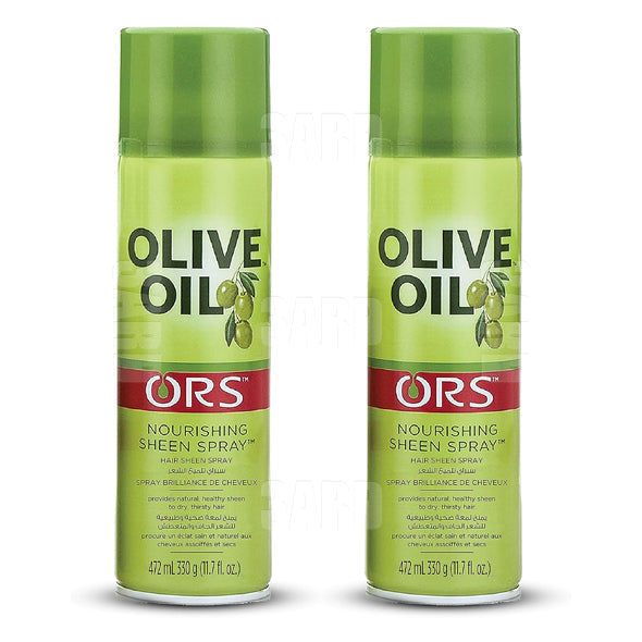ORS Olive Oil Nourishing Sheen Hair Spray 472ml - Pack of 2