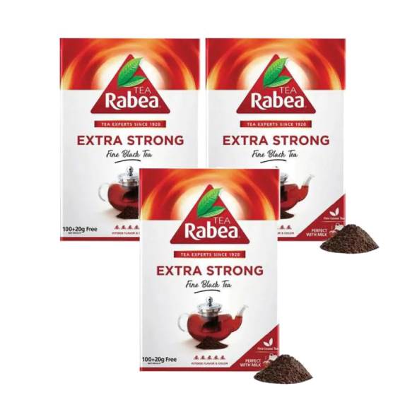 Rabea Fine Black Tea 100g - Pack of 3