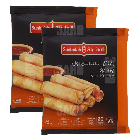 Sunbulah Spring Roll Pastry 160g - Pack of 2