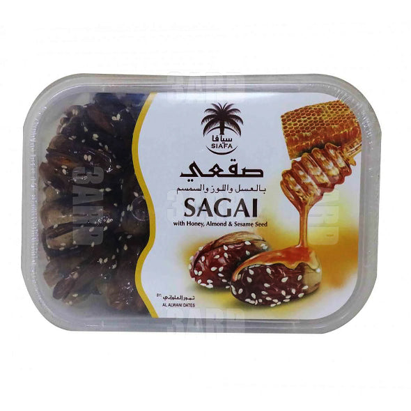 Siafa Sagai With Honey,Almond,SeameSeed Dates 400g - Pack of 1