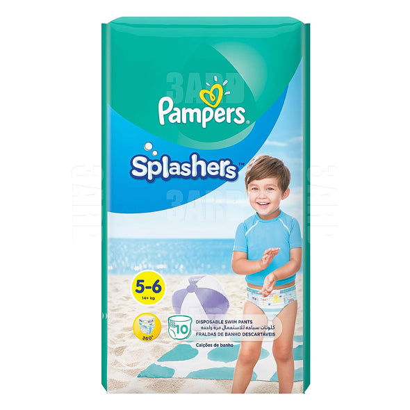 Pampers Splashers Swimming Pants Size 5-6 (14+)kg 10 pcs - Pack of 1