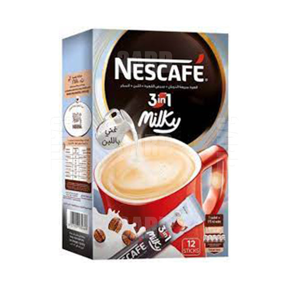 Nescafe 3*1 Milky 12 pcs - pack of 12