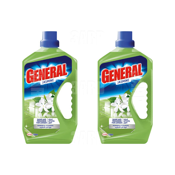 General Floor Cleaner Jasmine 730ml - Pack of 2