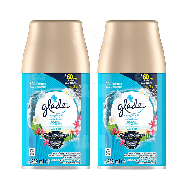 Glade Automatic Spray Refill Ocean Escape 269ml - Pack of 2