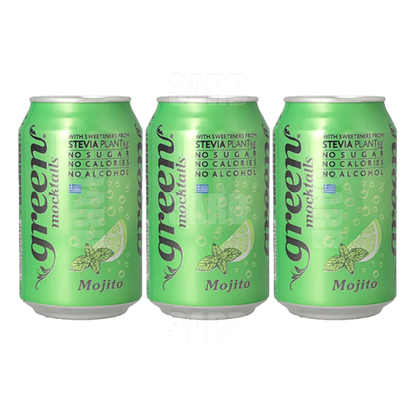 Green Mocktails Mojito 330ml - Pack of 3