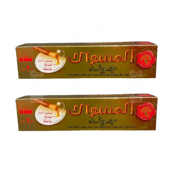 Miswak Toothpaste Gold 120g - Pack of 2