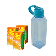 Load image into Gallery viewer, M-Design Bottle 650ml + 3 Suntop Orange Juice 250ml
