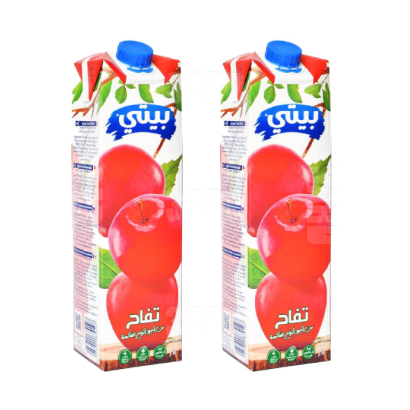 بيتي عصير تفّاح فائق الجودة ١ لتر - ٢ عبوة