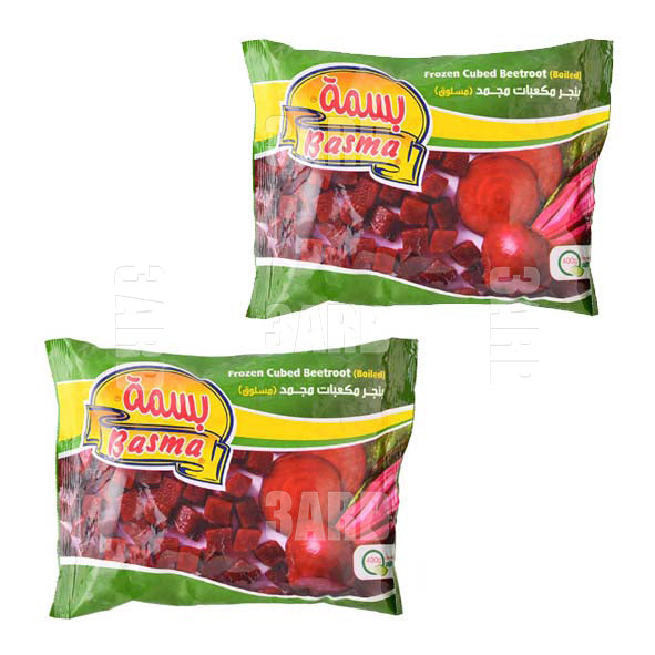 Basma Frozen Beetroot Cubes 400g - Pack of 2