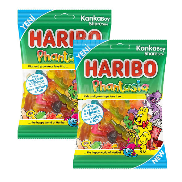 Haribo Phantasia Jelly Candy 80g - Pack of 2