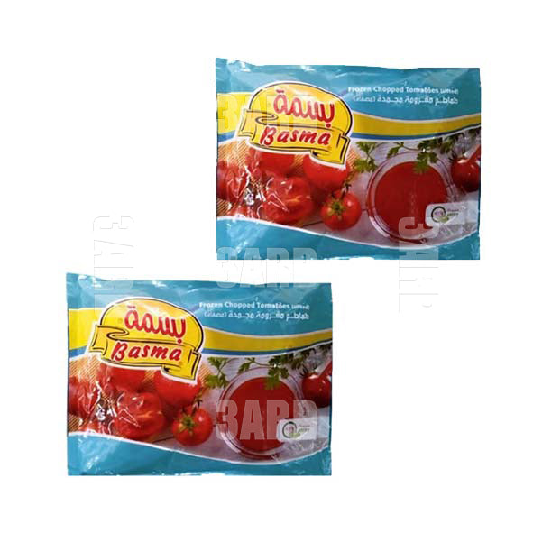 Basma Frozen Chopped Tomatoes 400g - Pack of 2